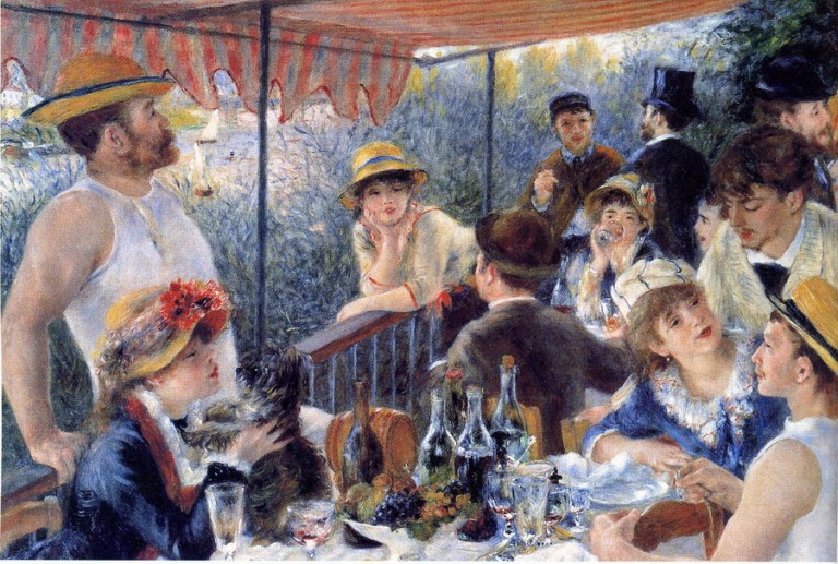Pierre Auguste Renoir "Le déjeuner des Canotiers·